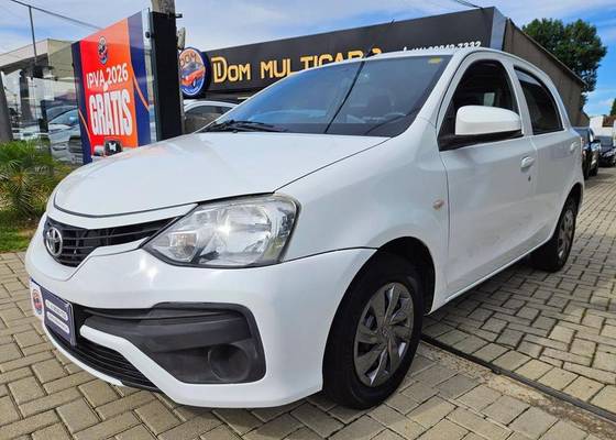 TOYOTA ETIOS 1.3 X 16V FLEX 4P MANUAL TOYOTA ETIOS 1.3 X 16V FLEX 4P MANUAL